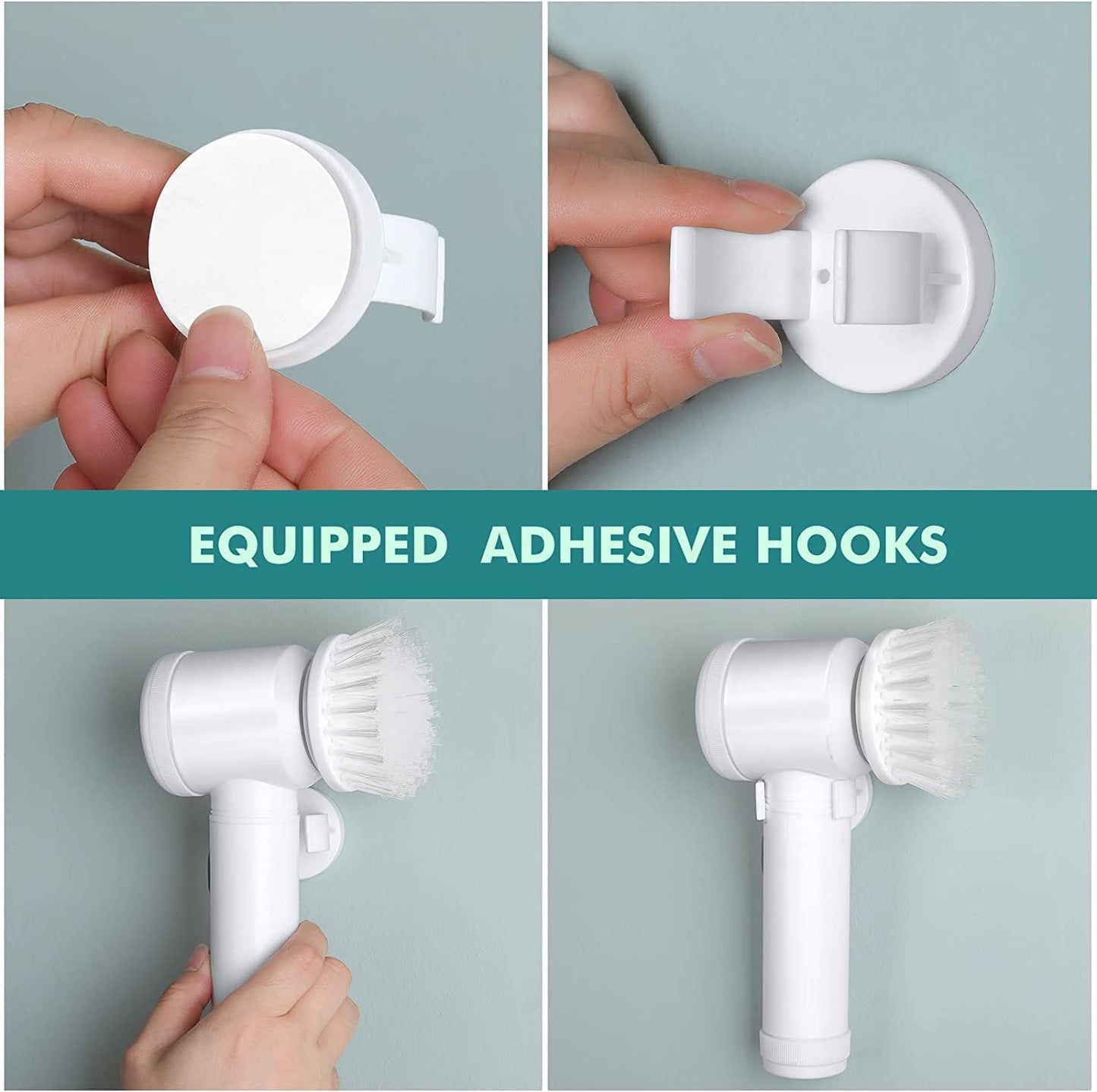 Multifunctional Magic Electric Cleaning Brush – 5-in-1 Handheld Scrubber