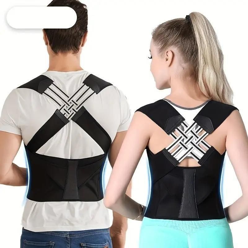 Adjustable Back Posture Corrector Belt β Pain Relief & Confidence Boost for Men & Women