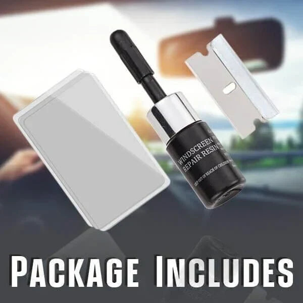 CrackShield™ - Nano Glass Crack Repair Kit for Cars & Phones