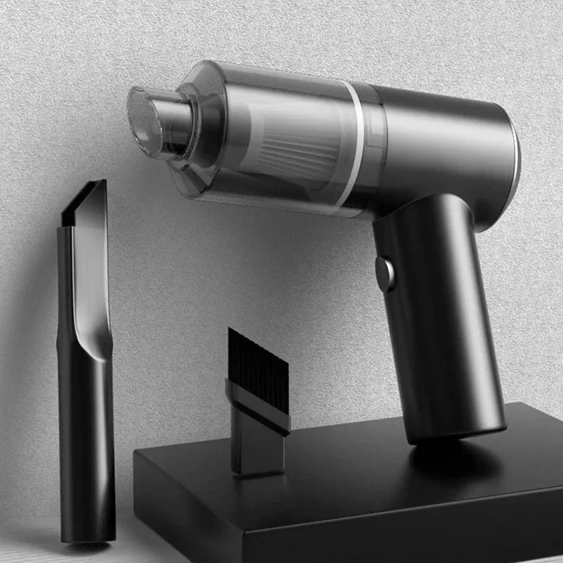 3-in-1 Car Mini Vacuum Cleaner with Blower, Wireless Portable Rechargeable Handheld High Power Suction for Home, Car, Keyboard, and Dusting