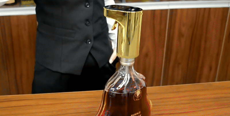 Smartuno | Electric Wine & Whiskey Dispenser – Adjustable Aeration & Precision Pour | Perfect Bar Accessory & Gift