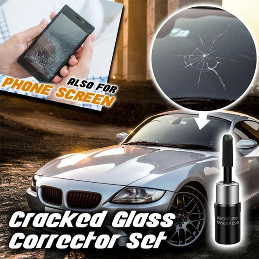 CrackShield™ - Nano Glass Crack Repair Kit for Cars & Phones