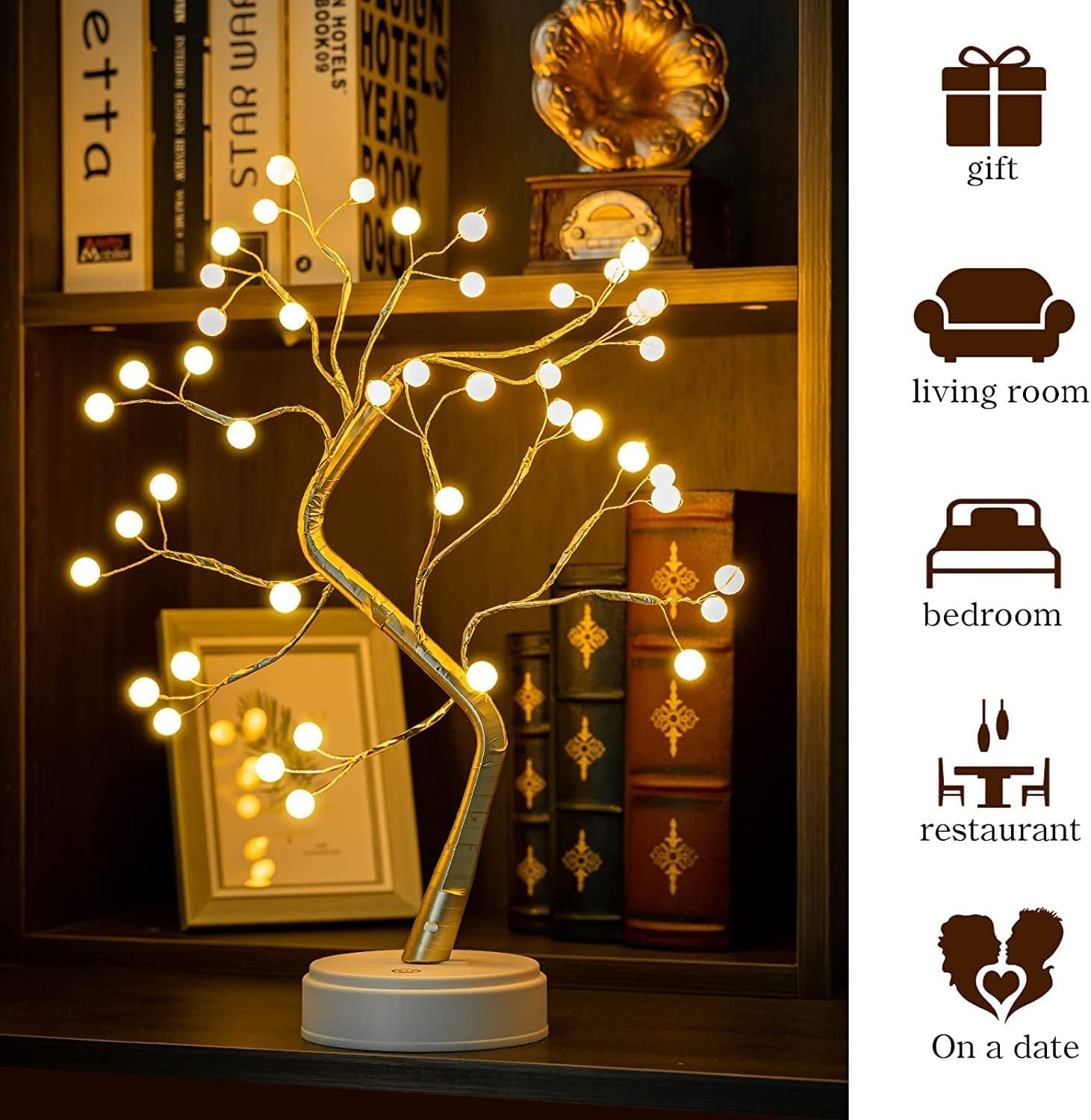 Pearl Tree Lamp for Baby Room Decor