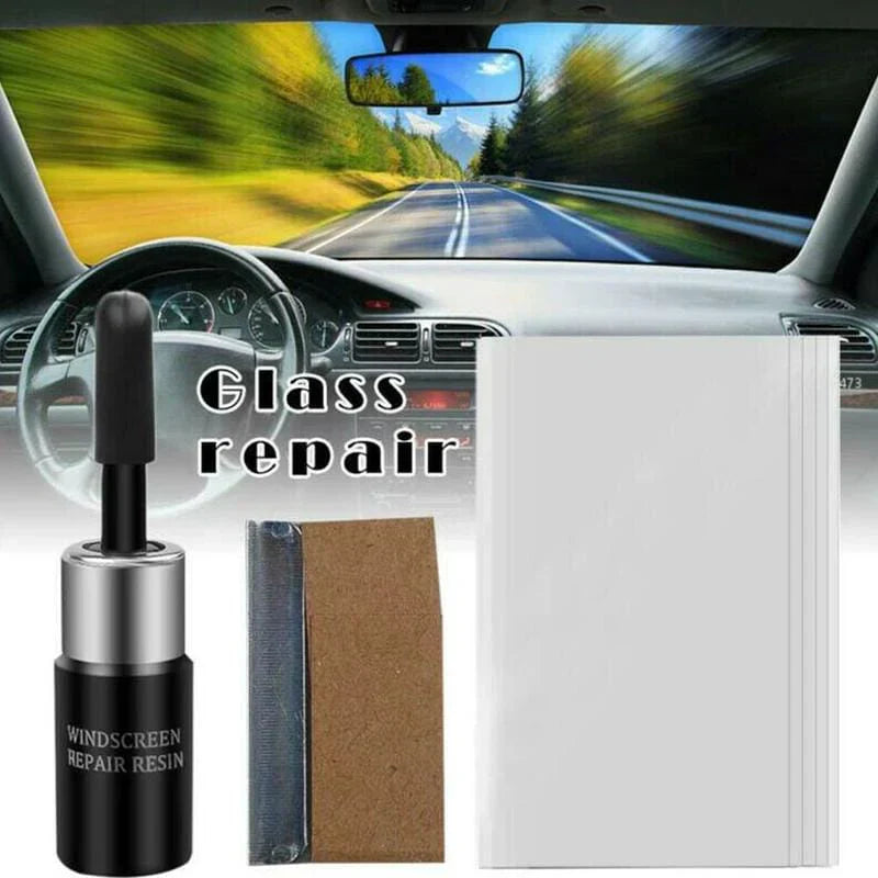 CrackShield™ - Nano Glass Crack Repair Kit for Cars & Phones