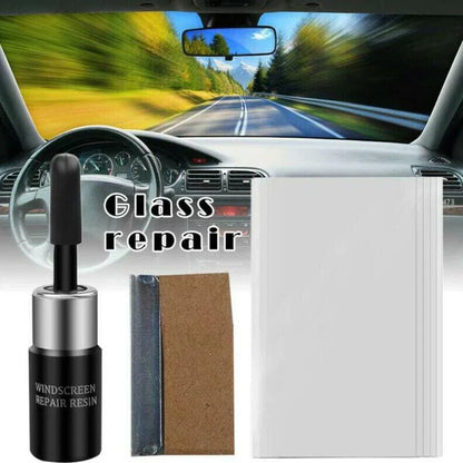 CrackShield™ - Nano Glass Crack Repair Kit for Cars & Phones