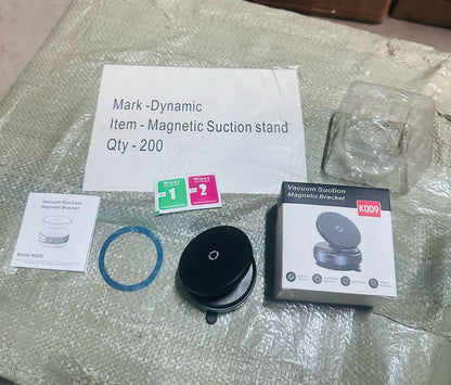Magnetic Car/Desk Phone Holder with ultra Vacuum Suction (360° Rotation)